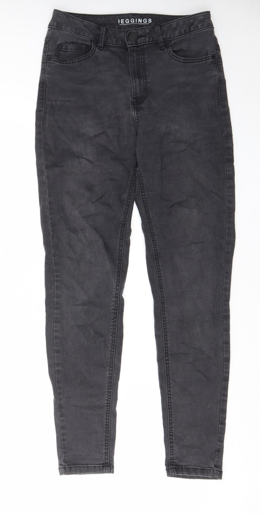 Womens UK Size 10 Marks and Spencer Regular Fit Skinny Grey Jeans
