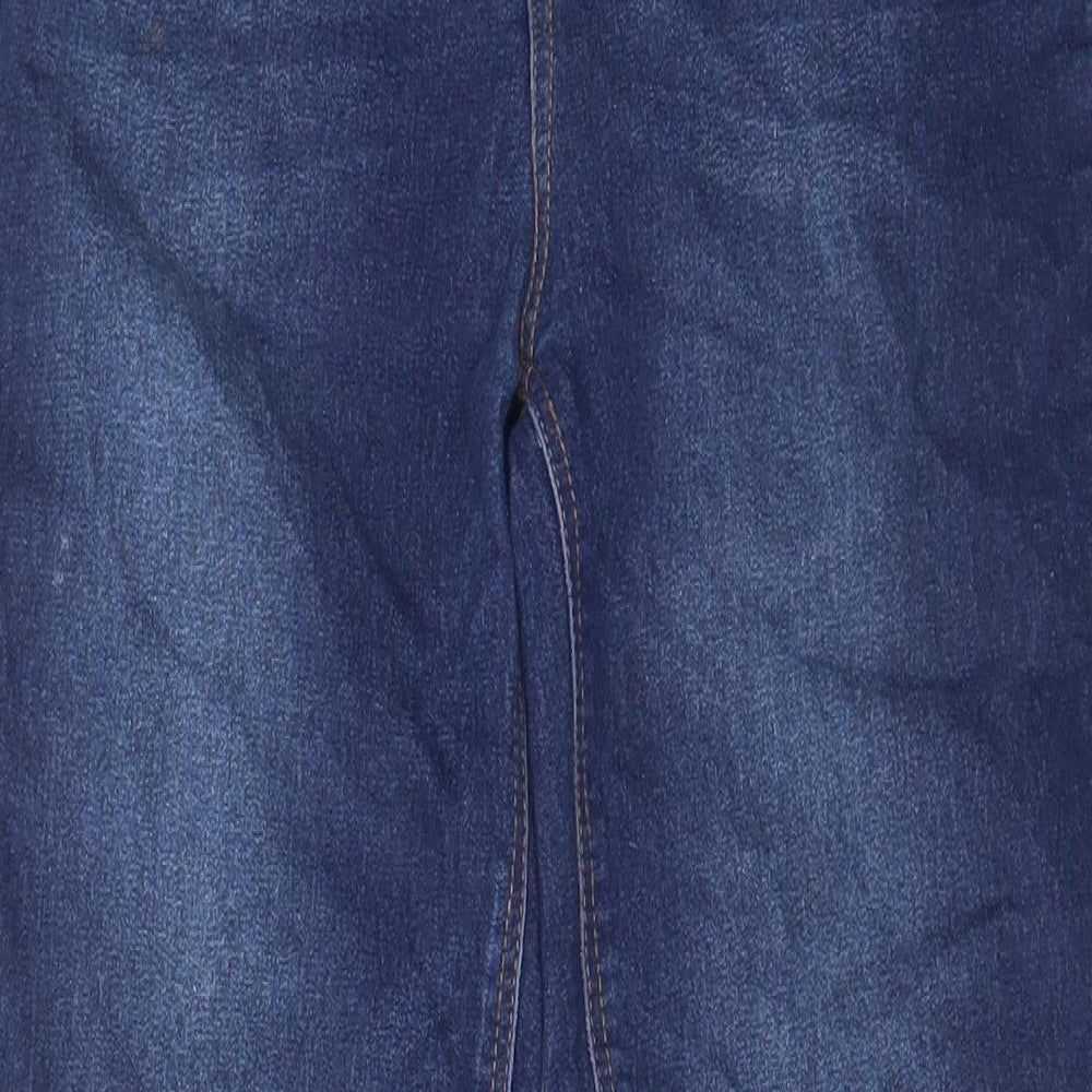 Fashion Nova Womens Blue Cotton Skinny Jeans Size 26 in L26 in Regular Zip - Pockets, Belt Loops
