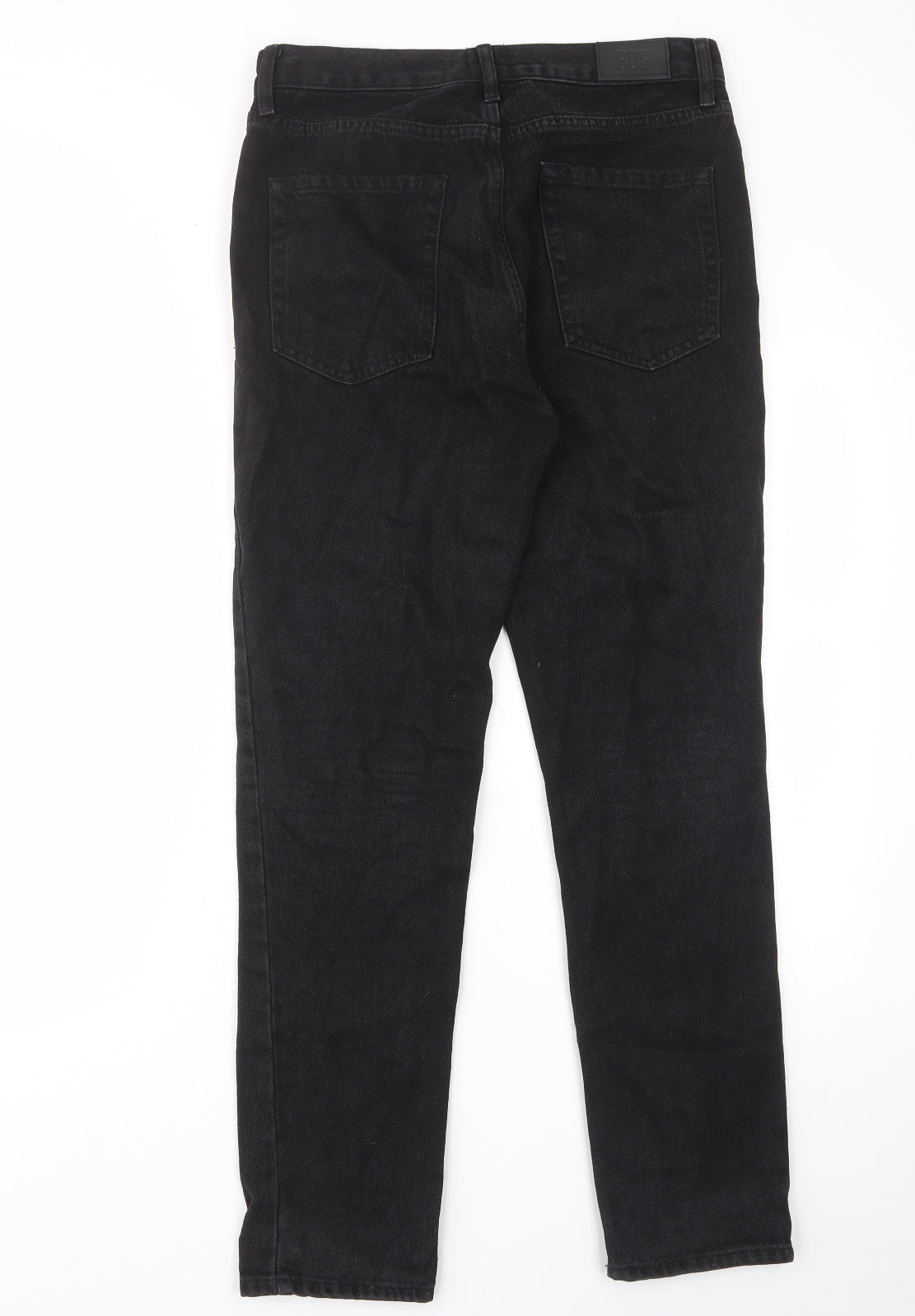 BDG Womens Black Cotton Straight Jeans Size 28 in L32 in Regular Zip - Pockets, Belt Loops