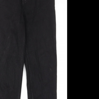 BDG Womens Black Cotton Straight Jeans Size 28 in L32 in Regular Zip - Pockets, Belt Loops