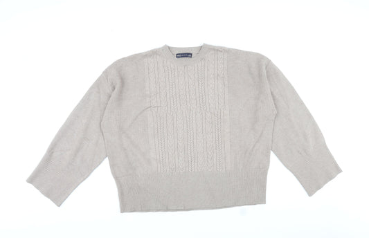 Womens UK Size L Marks and Spencer Grey Pullover Jumper
