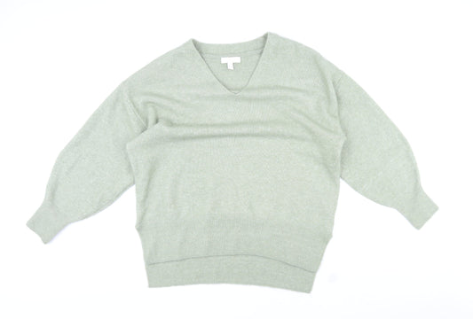 Womens UK Size M H&M Green Pullover Jumper