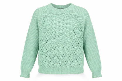 Womens UK Size L Marks and Spencer Green Pullover Jumper
