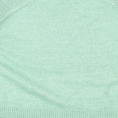 Womens UK Size L Marks and Spencer Green Pullover Jumper