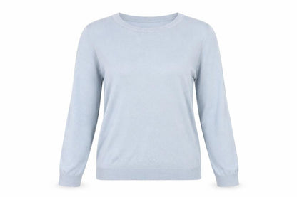 Womens UK Size M VILA Blue Pullover Jumper