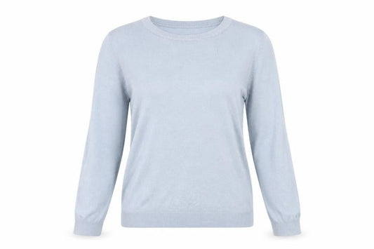 Womens UK Size M VILA Blue Pullover Jumper