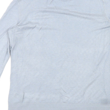 Womens UK Size M VILA Blue Pullover Jumper