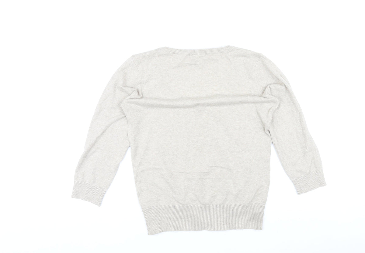 Womens UK Size M H&M Grey Pullover Jumper