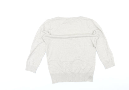 Womens UK Size M H&M Grey Pullover Jumper