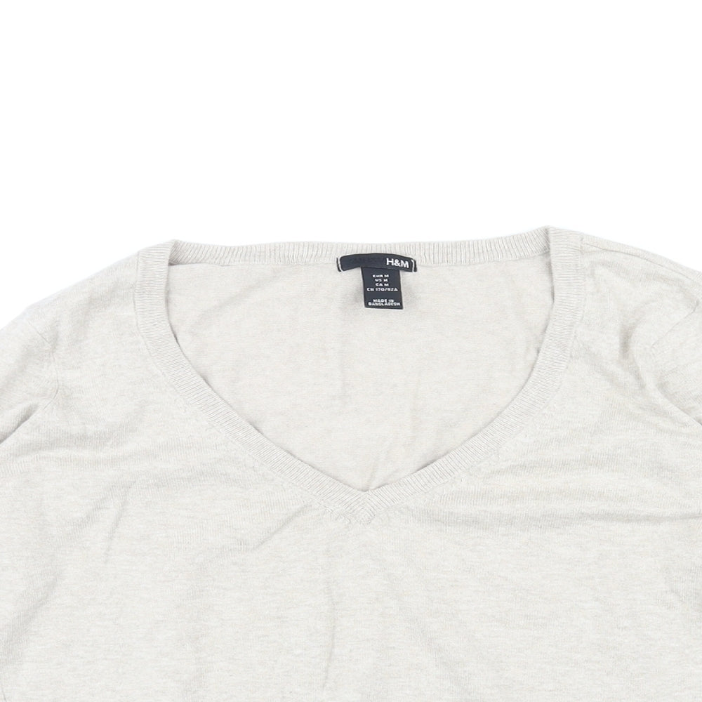 Womens UK Size M H&M Grey Pullover Jumper