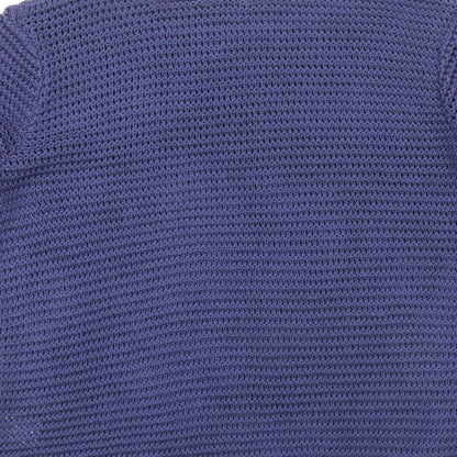 Womens UK Size M Damart Blue Pullover Jumper