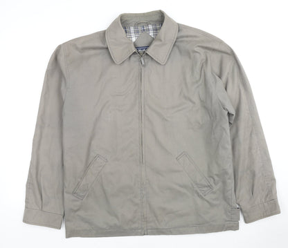 Mens UK Size M Outdoor Clothing Grey Bomber Jacket