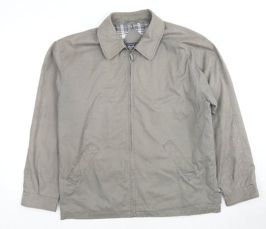 Mens UK Size M Outdoor Clothing Grey Bomber Jacket