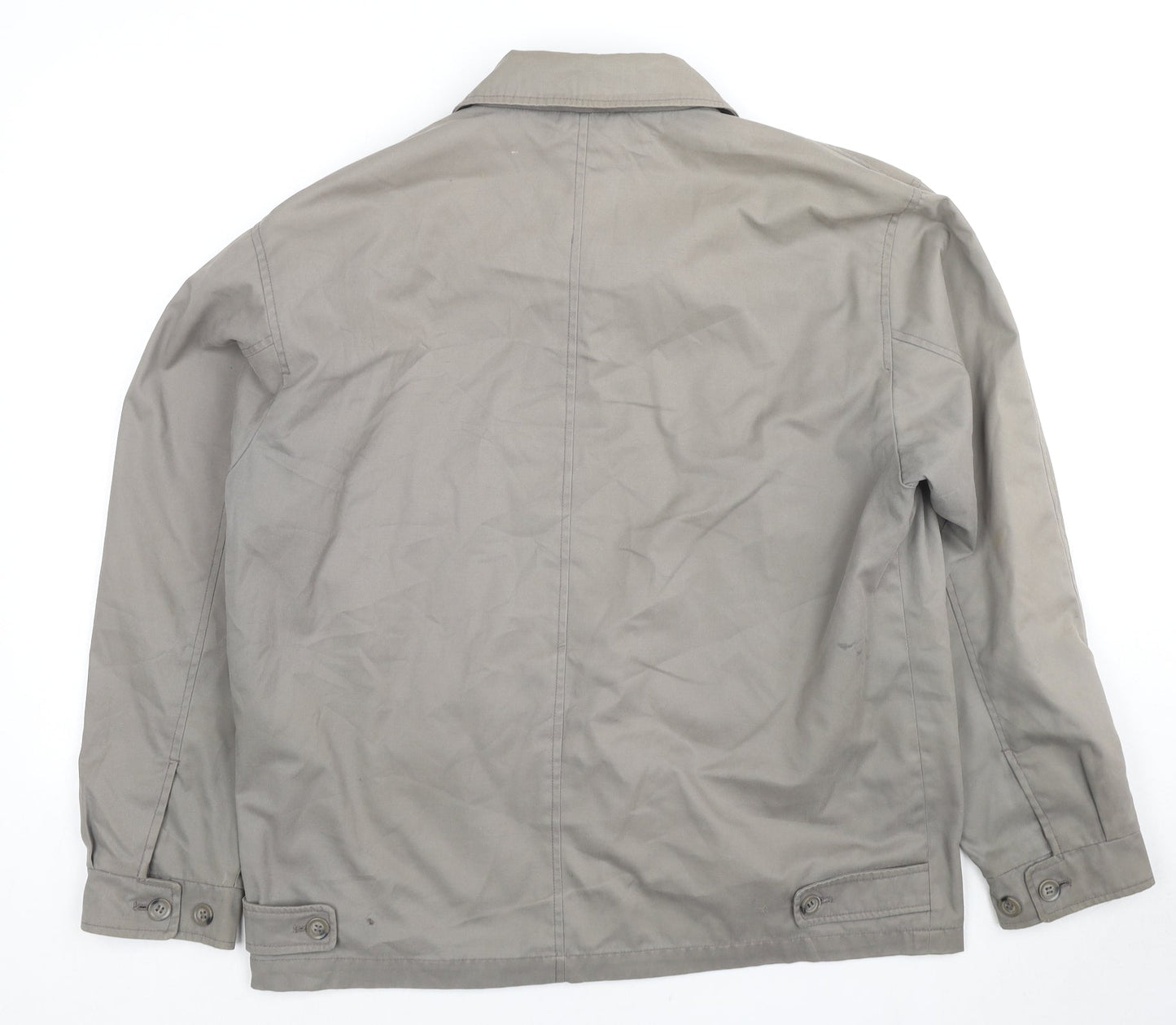 Mens UK Size M Outdoor Clothing Grey Bomber Jacket