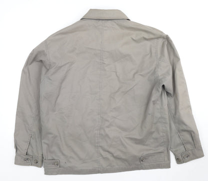 Mens UK Size M Outdoor Clothing Grey Bomber Jacket