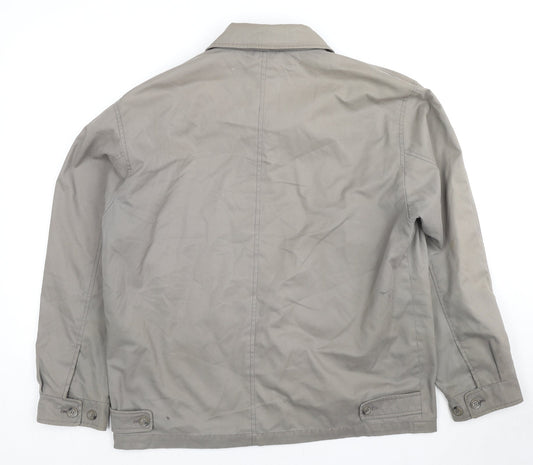 Mens UK Size M Outdoor Clothing Grey Bomber Jacket