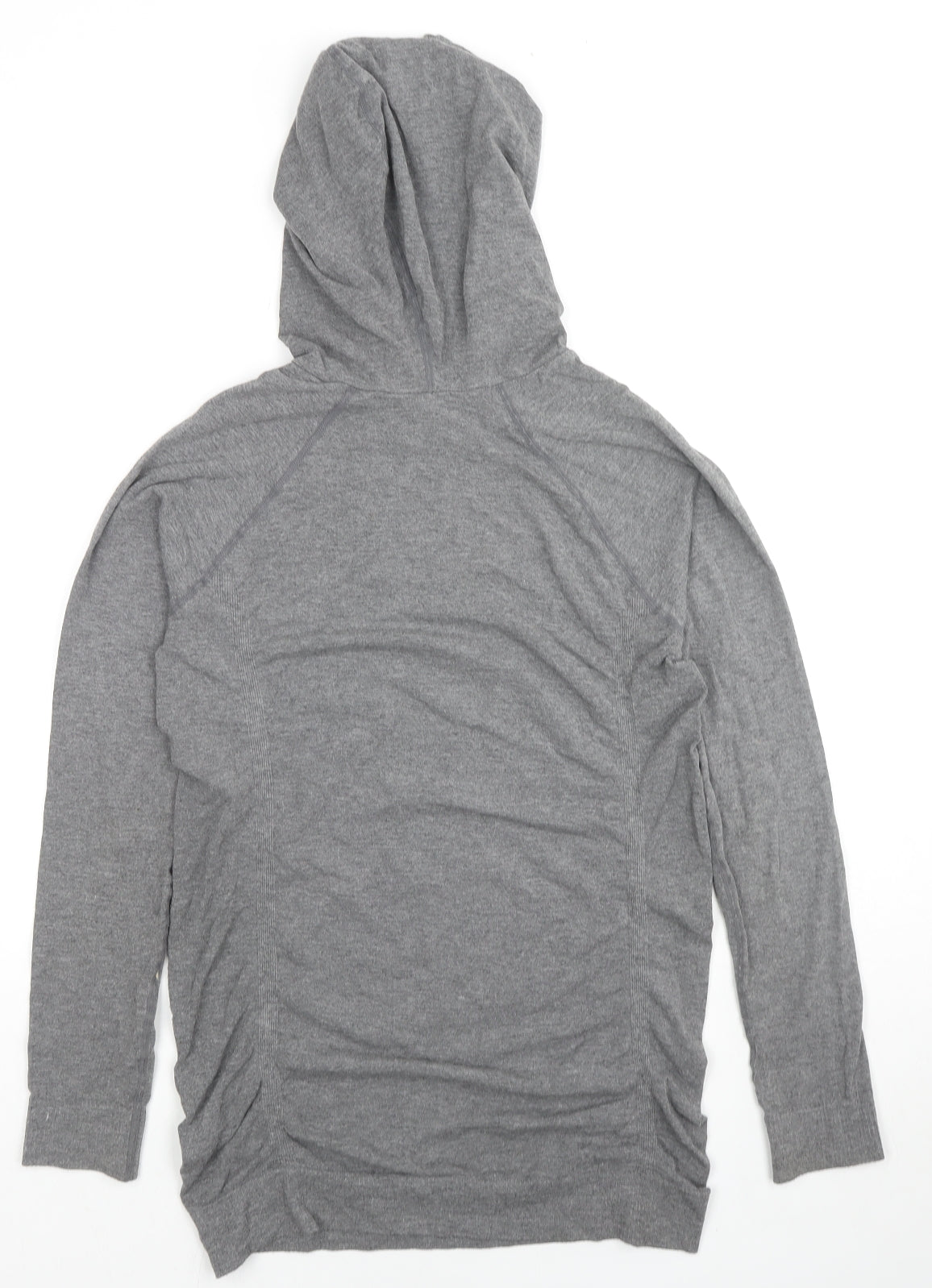 Fabletics Womens Grey Viscose Pullover Hoodie Size S Pullover