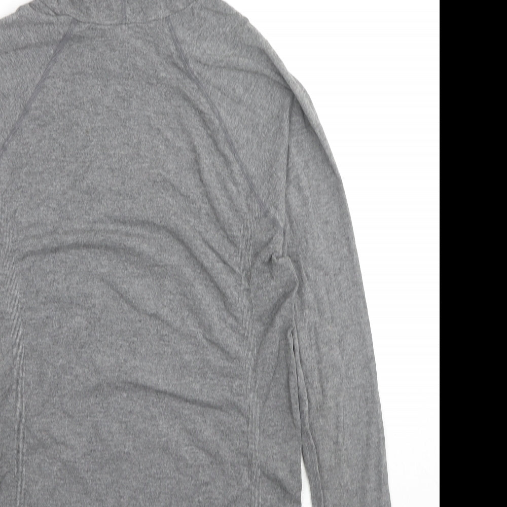 Fabletics Womens Grey Viscose Pullover Hoodie Size S Pullover