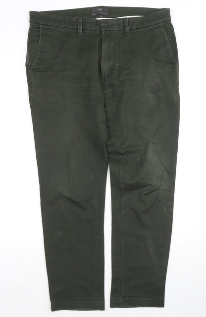 Womens UK Size 36 in Marks and Spencer Slim Fit Straight Green Jeans