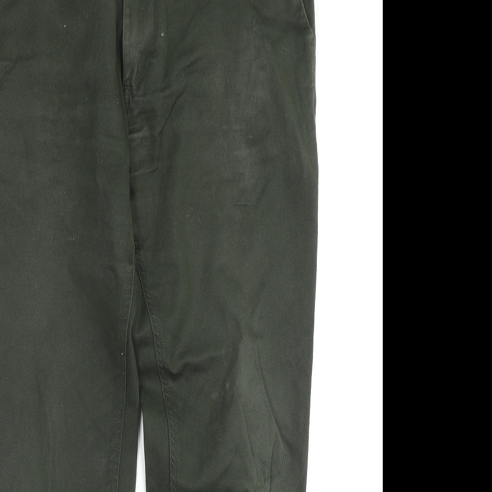 Womens UK Size 36 in Marks and Spencer Slim Fit Straight Green Jeans
