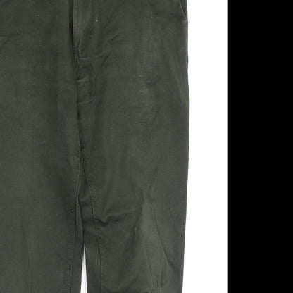 Womens UK Size 36 in Marks and Spencer Slim Fit Straight Green Jeans