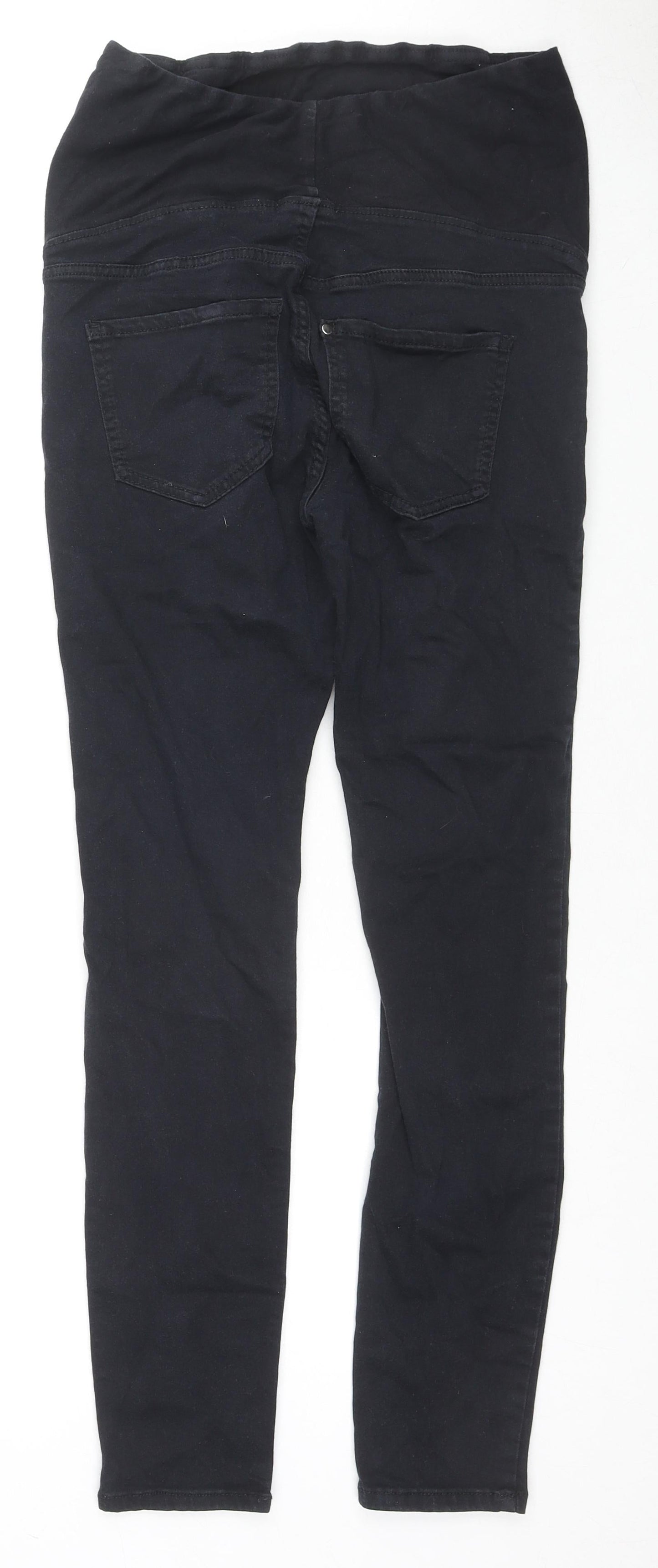 Womens UK Size 10 H&M Regular Fit Skinny Black Jeans