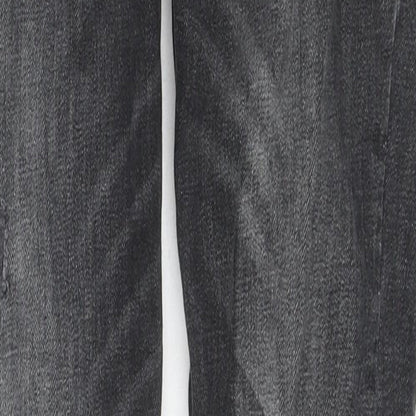 Hollister Womens Black Cotton Skinny Jeans Size 29 in L30 in Regular Zip