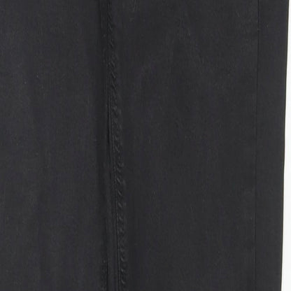 Zara Womens Black Cotton Skinny Jeans Size 28 in L30 in Regular Zip