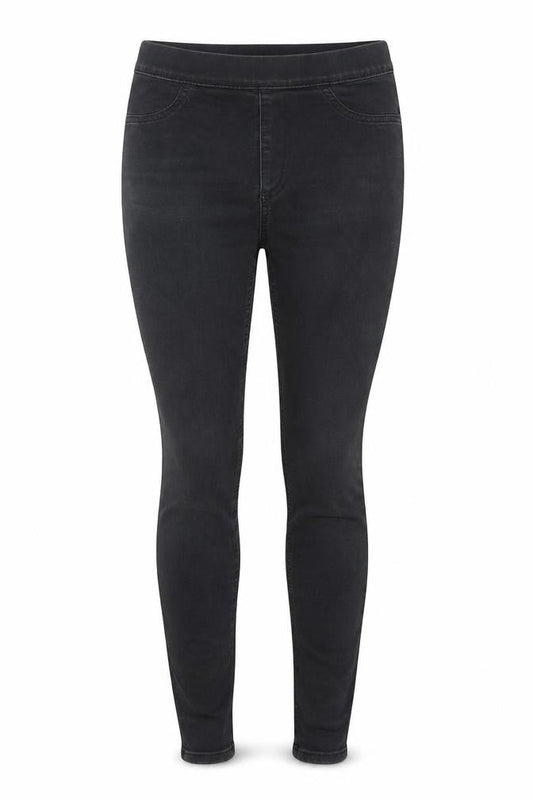 Marks and Spencer Womens Black Cotton Jegging Jeans Size 10 L30 in Regular