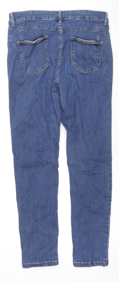 Womens UK Size 12 Marks and Spencer Regular Fit Skinny Black Jeans