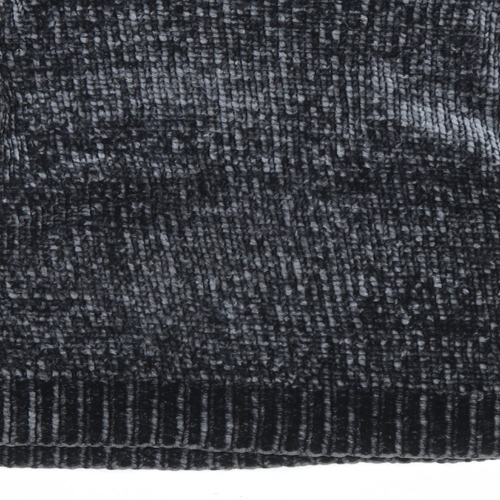 Womens UK Size S New Look Black Pullover Jumper