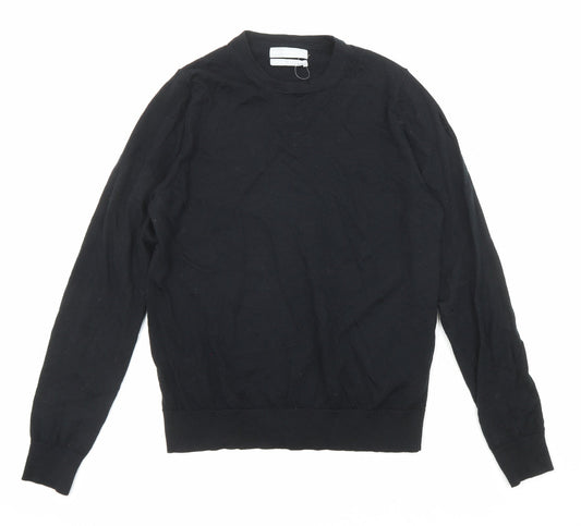 Womens UK Size 14 Marks and Spencer Black Pullover Jumper