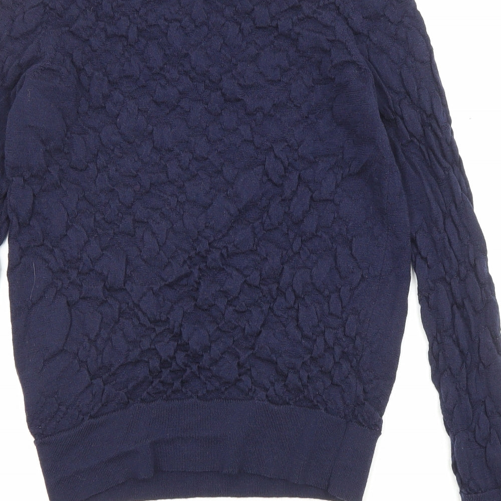 Womens UK Size 8 Marks and Spencer Purple Pullover Jumper