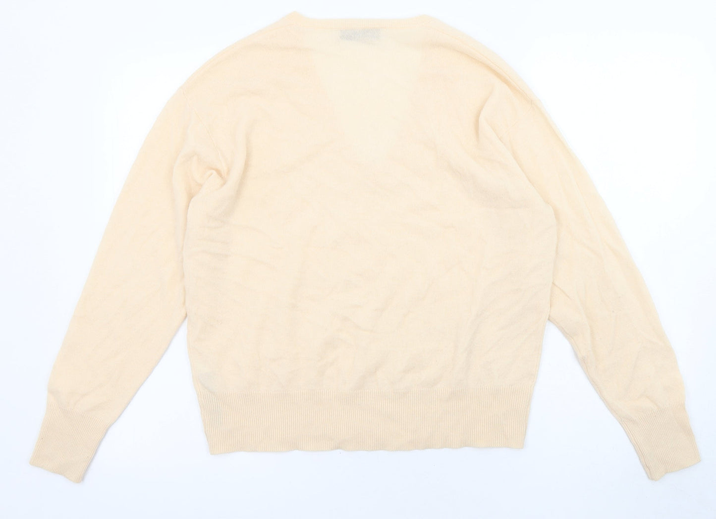 Womens UK Size M Zara Orange Pullover Jumper