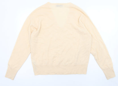 Womens UK Size M Zara Orange Pullover Jumper