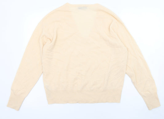 Womens UK Size M Zara Orange Pullover Jumper