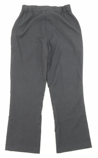Womens UK Size 8 Damart Regular Fit  Grey Trousers