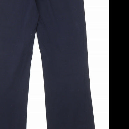 Womens UK Size 10 Marks and Spencer Regular Fit  Blue Trousers