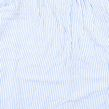 Womens UK Size 8 H&M Blue Basic Blouse