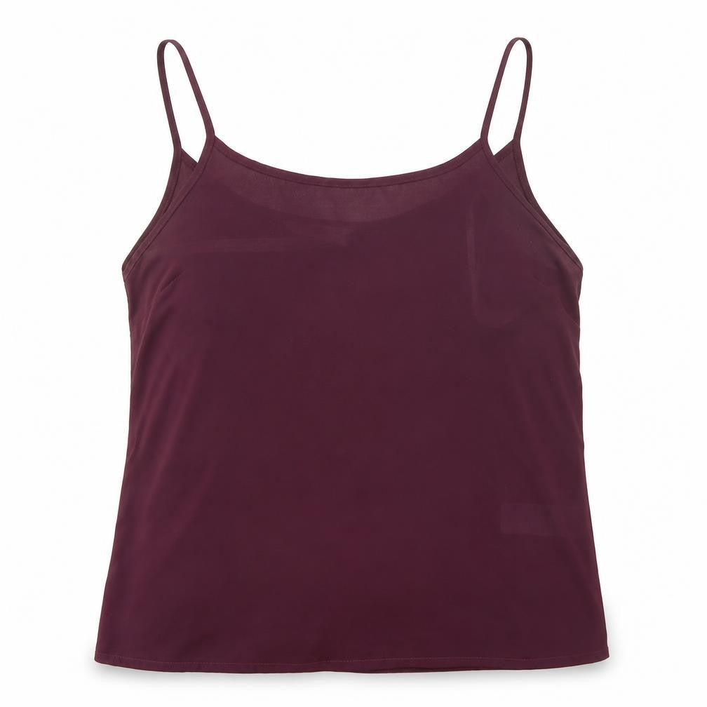 Womens UK Size 10 New Look Purple Camisole Blouse