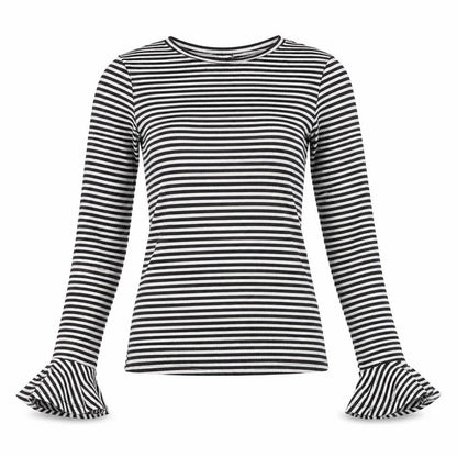 Womens UK Size 6 New Look Black Basic T-Shirt