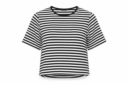 Womens UK Size 12 New Look Black Basic T-Shirt