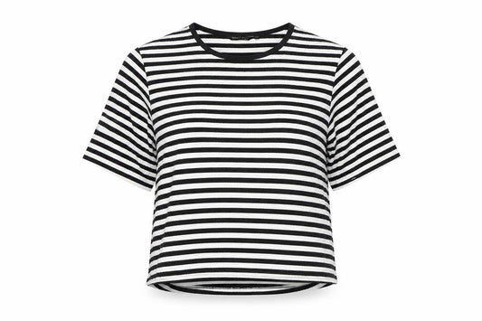 Womens UK Size 12 New Look Black Basic T-Shirt