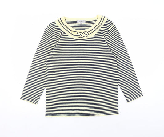Womens UK Size S Ann Marie Ivory Pullover Jumper
