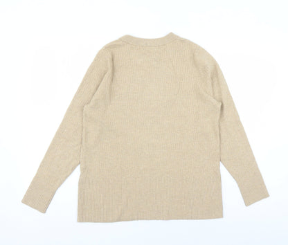 Womens UK Size 16 Marks and Spencer Brown Pullover Jumper