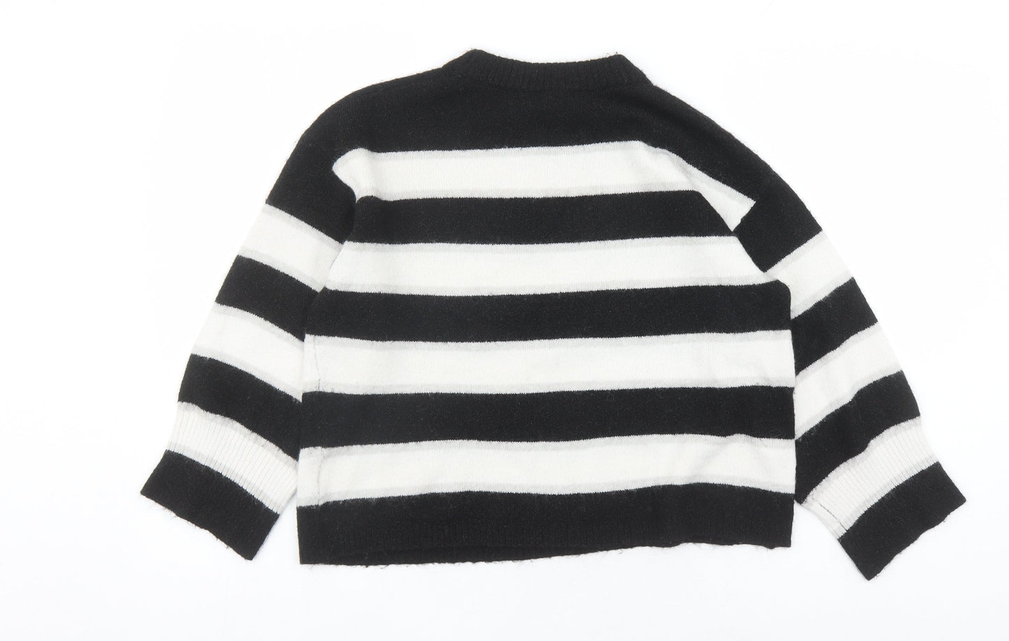 Womens UK Size S Divided by H&M Black Pullover Jumper