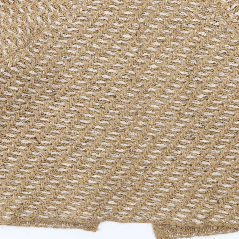 Womens UK Size 14 Maria Bellentani Brown Cardigan Jumper