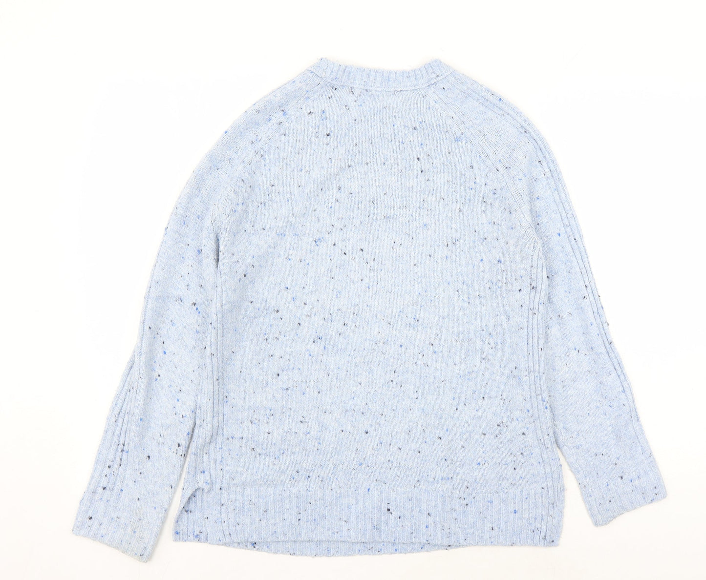 Womens UK Size S Marks and Spencer Blue Pullover Jumper
