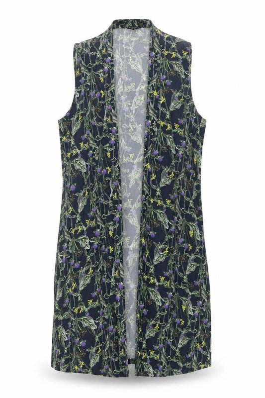 Womens UK Size 10 Topshop Blue Kimono Blouse