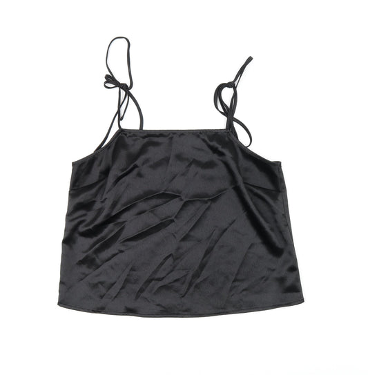 Womens UK Size 12 ASOS Black Camisole Tank